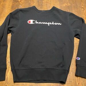Champion Black Athletic Sweatshirt